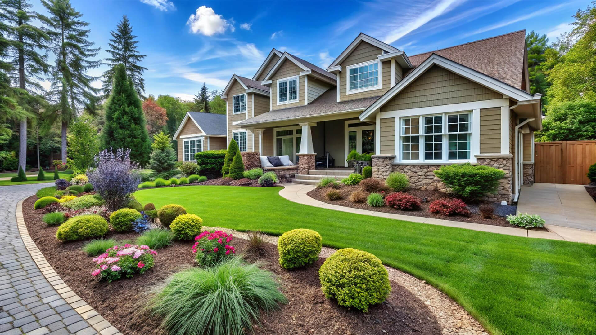 Luxury Living Starts with Luscious Lawns!